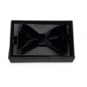 Black Velvet Couture Bow Tie